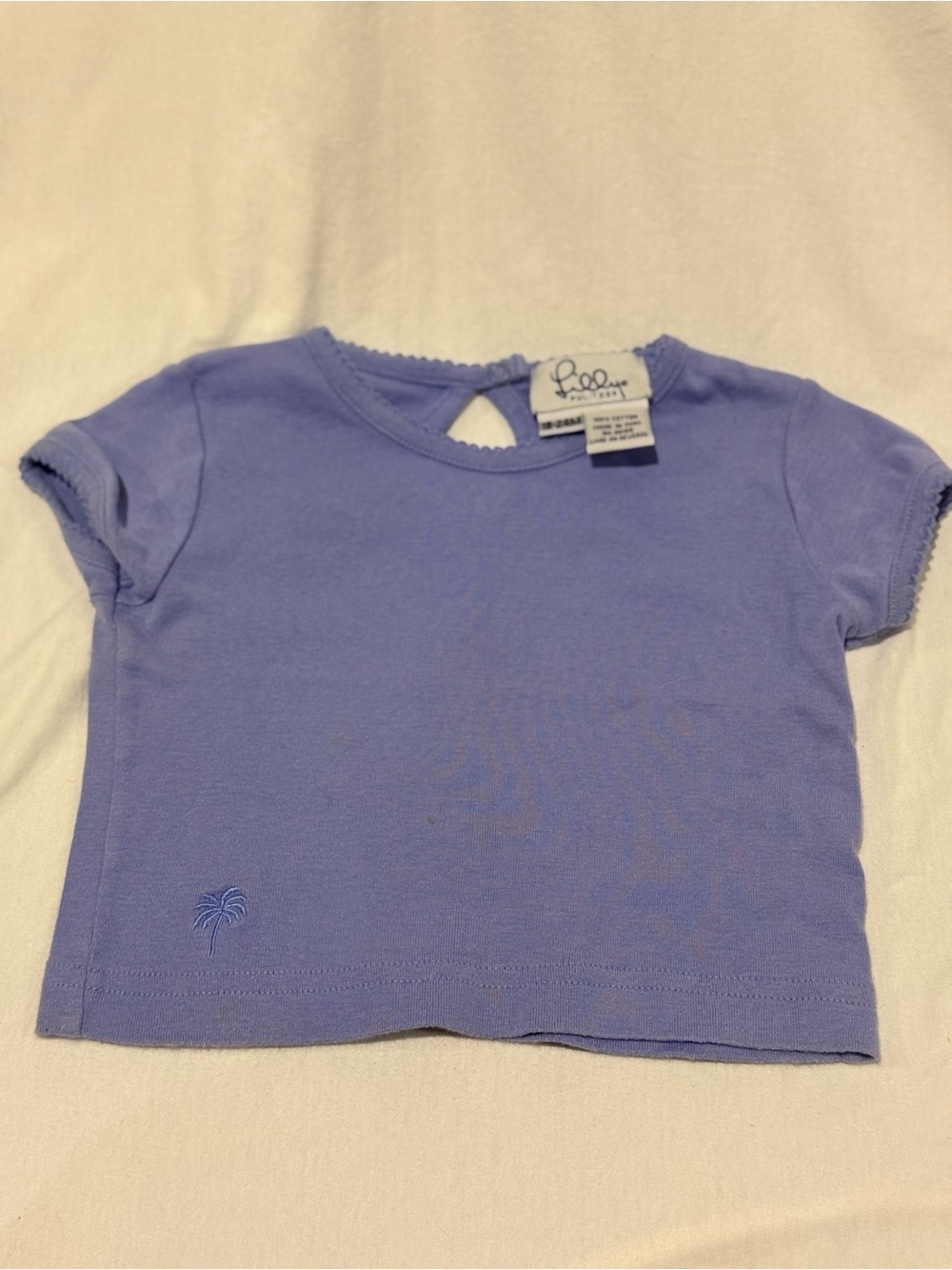 Lilly Pulitzer Lavender Short Sleeve Girls' Tee
